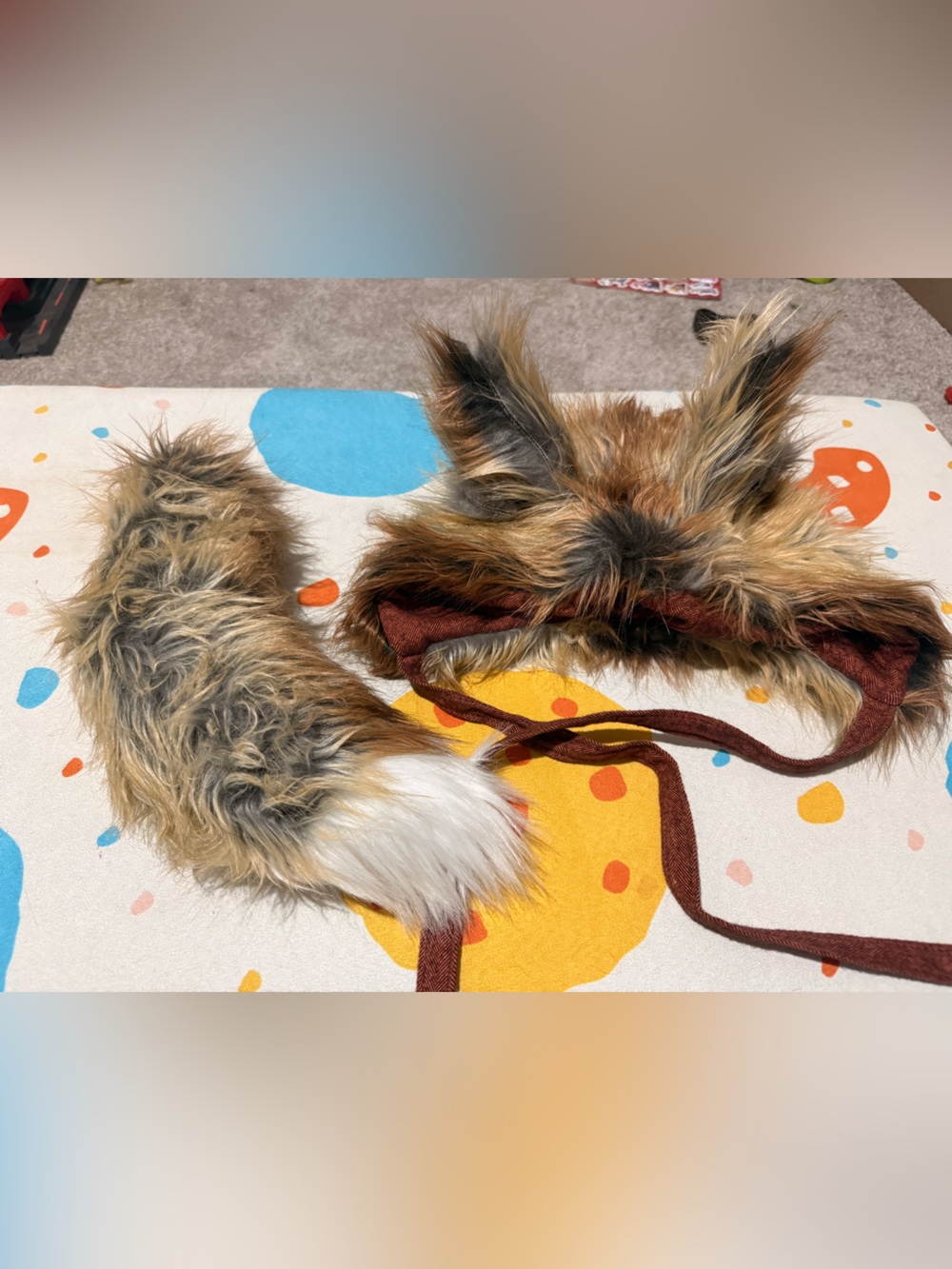 Native Fable Fox Bonnet and Tail